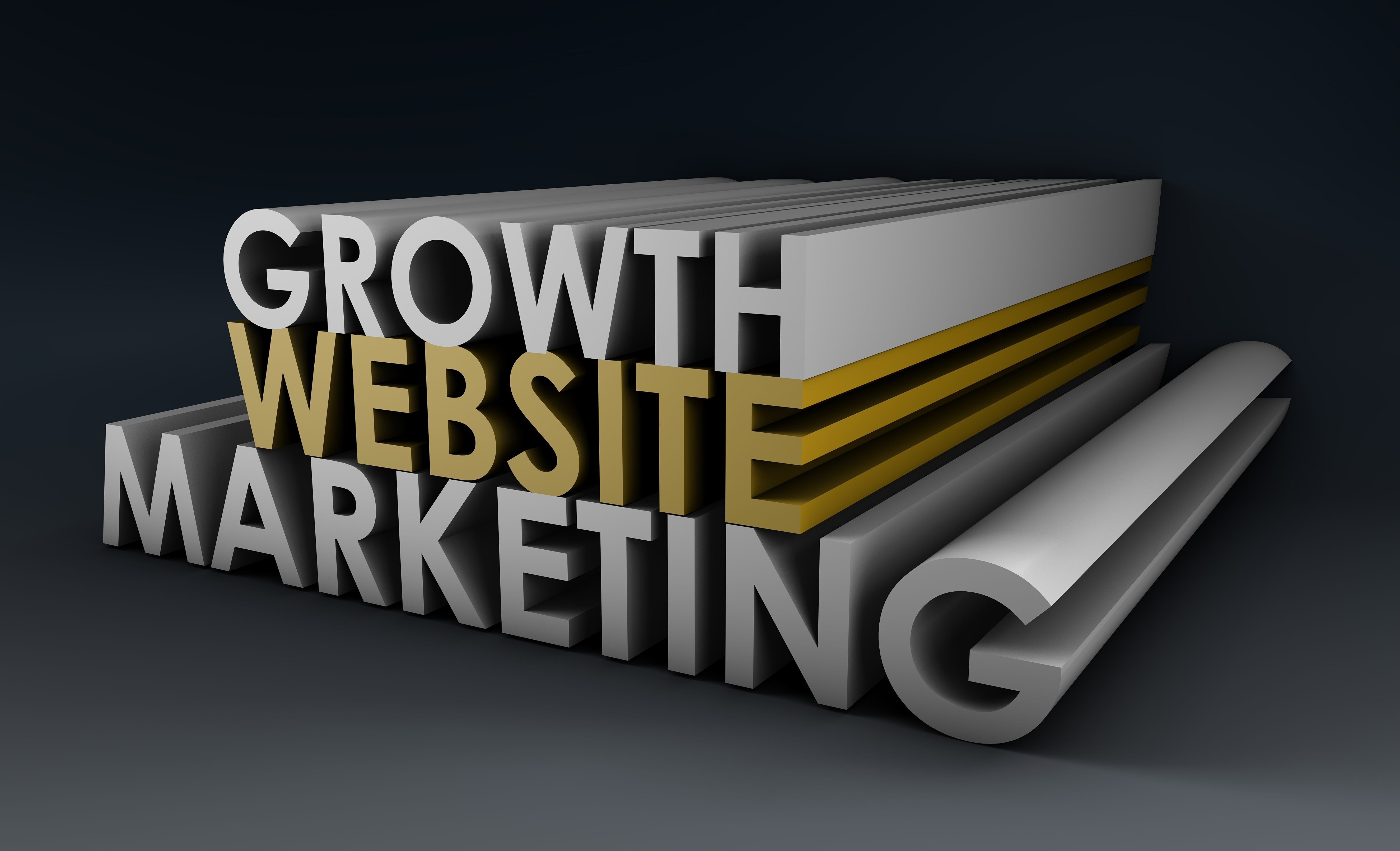 3-D Words for Growth, Website, Marketing